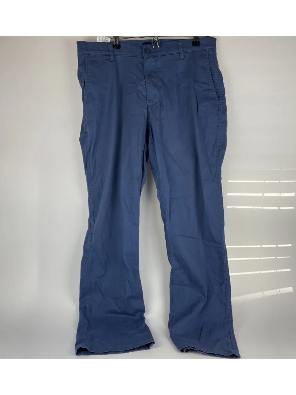 Dockers Men’s Slim Straight Chino Pants – 34x32 Blue Stretch Modern Fit